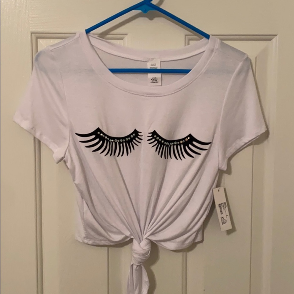 eyelash shirt